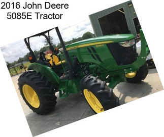 2016 John Deere 5085E Tractor