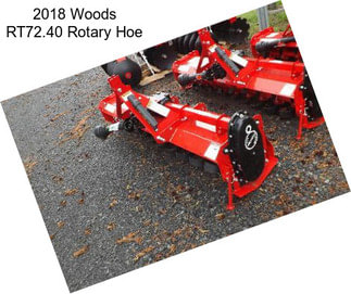 2018 Woods RT72.40 Rotary Hoe