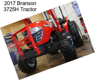 2017 Branson 3725H Tractor