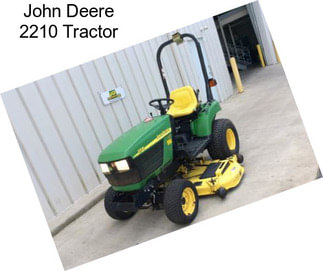 John Deere 2210 Tractor