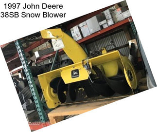 1997 John Deere 38SB Snow Blower