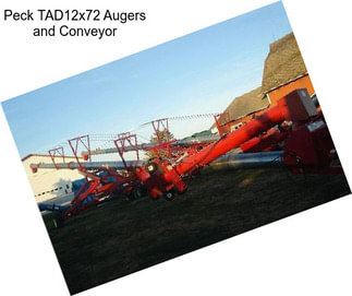 Peck TAD12x72 Augers and Conveyor