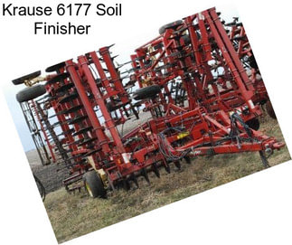 Krause 6177 Soil Finisher