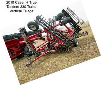 2010 Case IH True Tandem 330 Turbo Vertical Tillage