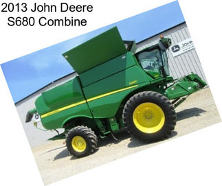 2013 John Deere S680 Combine