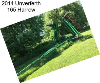 2014 Unverferth 165 Harrow