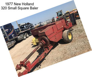 1977 New Holland 320 Small Square Baler