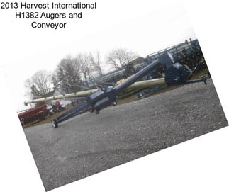 2013 Harvest International H1382 Augers and Conveyor