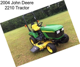 2004 John Deere 2210 Tractor