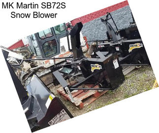 MK Martin SB72S Snow Blower