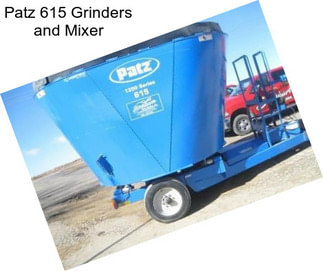 Patz 615 Grinders and Mixer