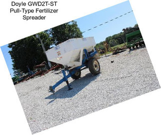 Doyle GWD2T-ST Pull-Type Fertilizer Spreader