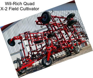 Wil-Rich Quad X-2 Field Cultivator