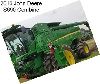 2016 John Deere S690 Combine