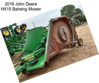 2016 John Deere HX15 Batwing Mower