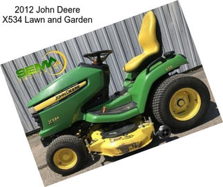 2012 John Deere X534 Lawn and Garden