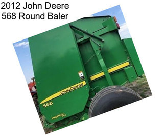 2012 John Deere 568 Round Baler