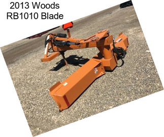 2013 Woods RB1010 Blade