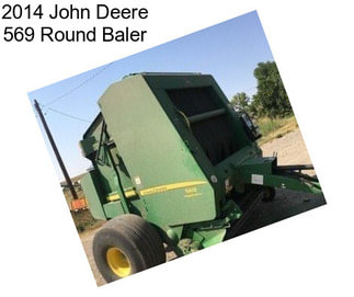 2014 John Deere 569 Round Baler