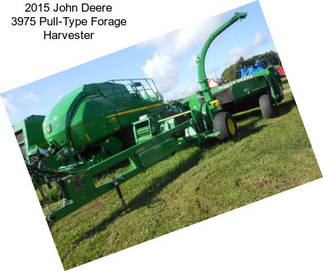 2015 John Deere 3975 Pull-Type Forage Harvester