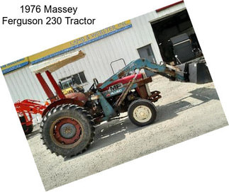 1976 Massey Ferguson 230 Tractor