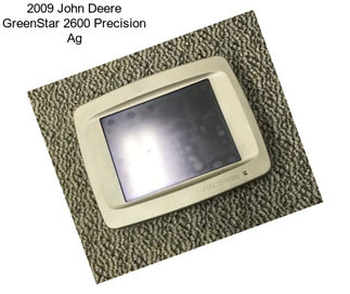 2009 John Deere GreenStar 2600 Precision Ag