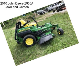 2010 John Deere Z930A Lawn and Garden