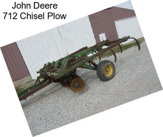 John Deere 712 Chisel Plow
