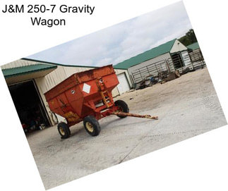 J&M 250-7 Gravity Wagon