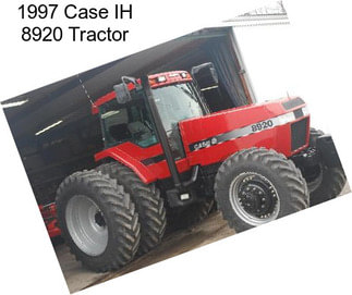 1997 Case IH 8920 Tractor