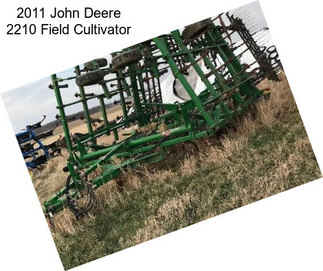 2011 John Deere 2210 Field Cultivator