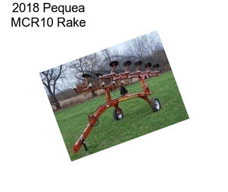 2018 Pequea MCR10 Rake