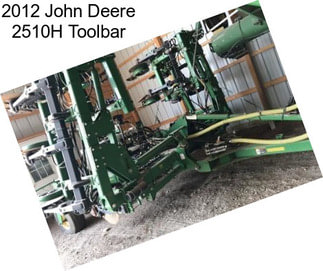 2012 John Deere 2510H Toolbar