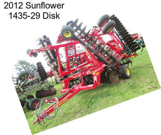 2012 Sunflower 1435-29 Disk