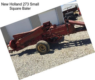 New Holland 273 Small Square Baler