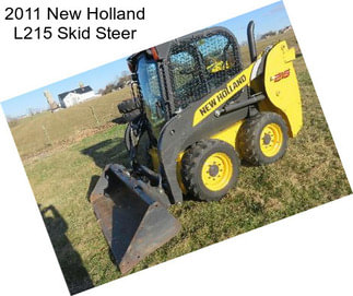 2011 New Holland L215 Skid Steer