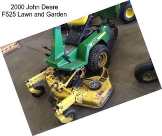 2000 John Deere F525 Lawn and Garden