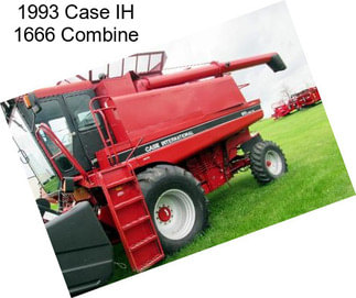 1993 Case IH 1666 Combine