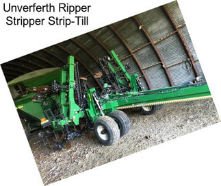 Unverferth Ripper Stripper Strip-Till