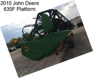 2010 John Deere 635F Platform