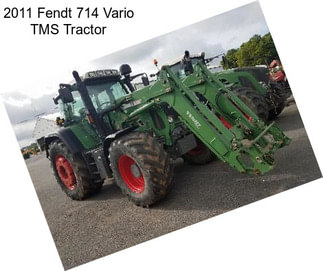 2011 Fendt 714 Vario TMS Tractor