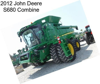 2012 John Deere S680 Combine