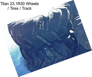 Titan 23.1R30 Wheels / Tires / Track