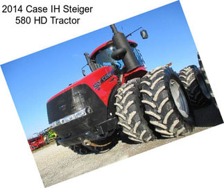 2014 Case IH Steiger 580 HD Tractor