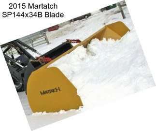 2015 Martatch SP144x34B Blade