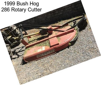 1999 Bush Hog 286 Rotary Cutter
