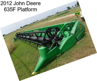2012 John Deere 635F Platform