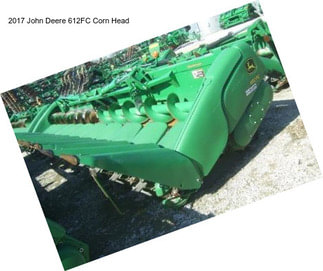 2017 John Deere 612FC Corn Head