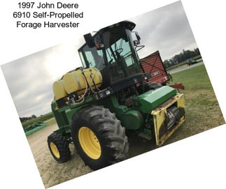 1997 John Deere 6910 Self-Propelled Forage Harvester
