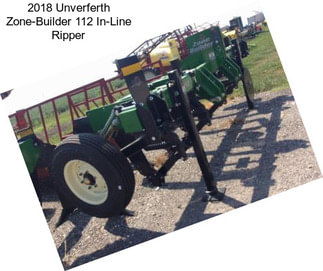 2018 Unverferth Zone-Builder 112 In-Line Ripper